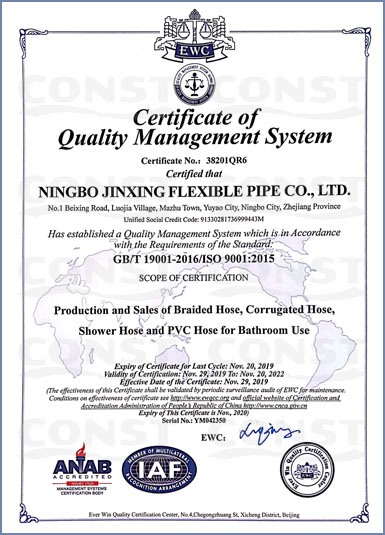 ISO9001:2015质量管理体系认证(英文版)